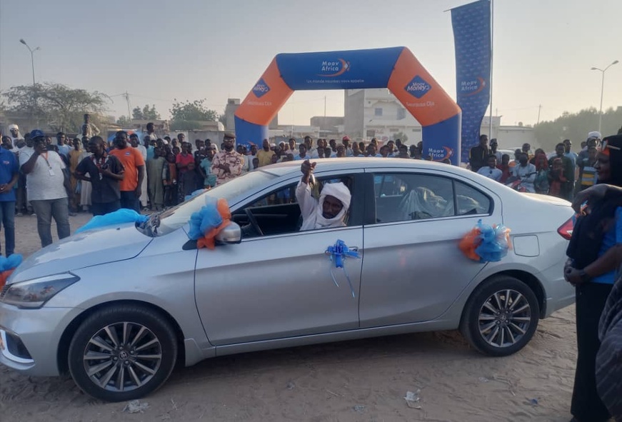 Tchad : Moov Africa récompense les gagnants lors de la dernière remise par la Méga Promo KDO de fin d'année 2024 Tchad : Moov Africa récompense les gagnants lors de la dernière remise par la Méga Promo KDO de fin d'année 2024