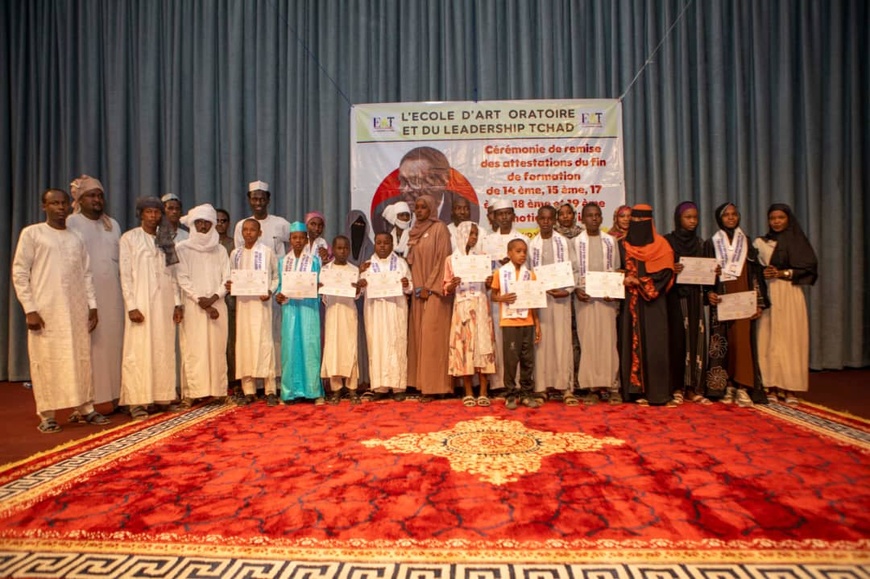 N'Djaména : L'École d'Art Oratoire et du Leadership Tchad diplôme ses nouvelles promotions N'Djaména : L'École d'Art Oratoire et du Leadership Tchad diplôme ses nouvelles promotions