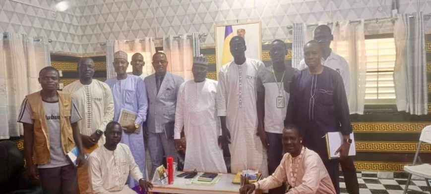 Tchad : rencontre entre le délégué général du gouvernement et les médias du Guéra Tchad : rencontre entre le délégué général du gouvernement et les médias du Guéra