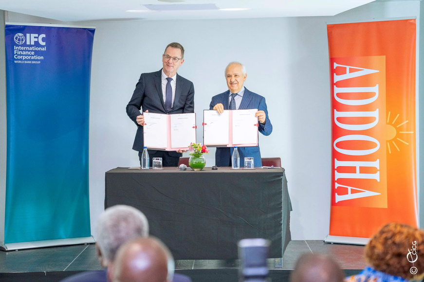 Côte d’Ivoire : la SFI et Addoha s’engagent pour la construction de 5600 logements Côte d’Ivoire : la SFI et Addoha s’engagent pour la construction de 5600 logements