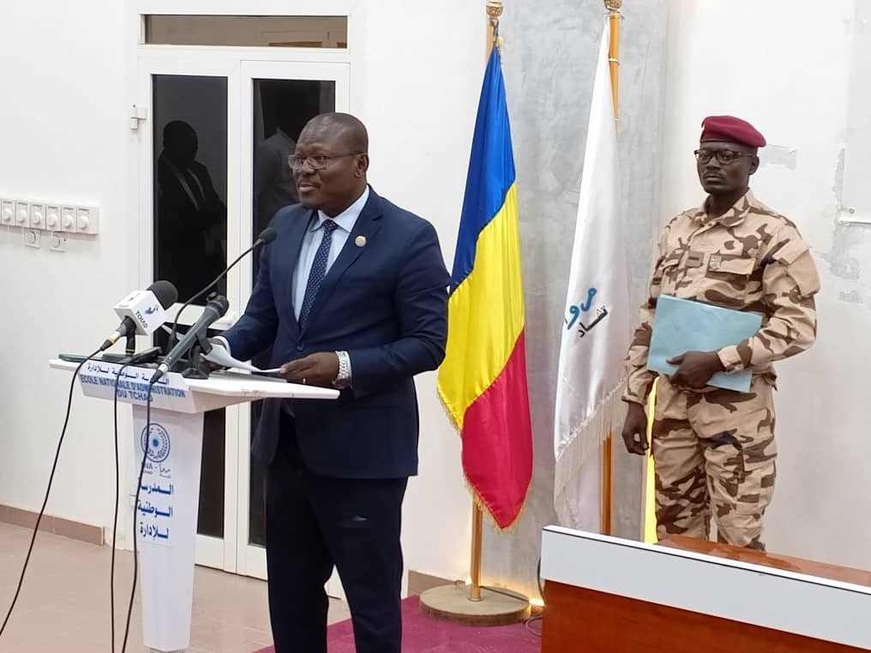 Gabon : le président de la CNDH du Tchad à Libreville en vue la présidentielle Gabon : le président de la CNDH du Tchad à Libreville en vue la présidentielle