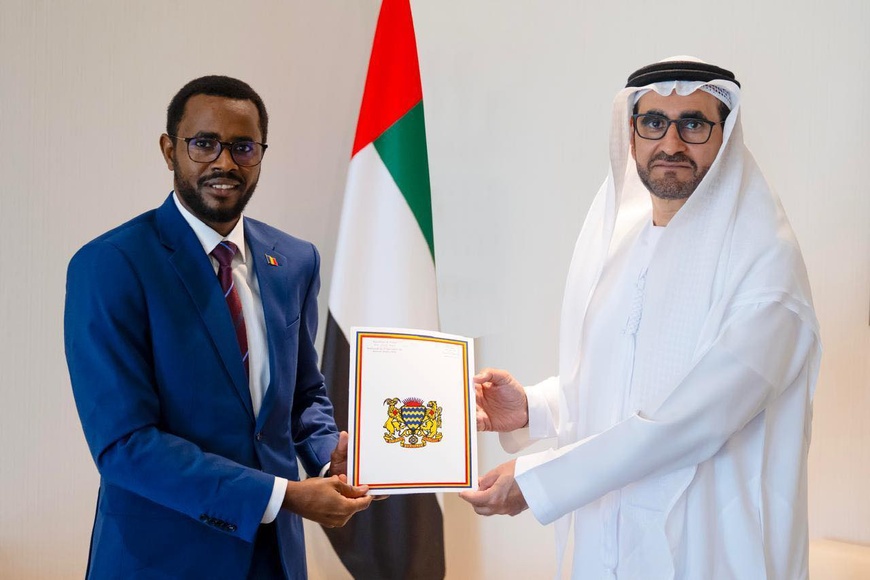 Émirats Arabes Unis : présentation des lettres de créance de l’ambassadeur du Tchad Émirats Arabes Unis : présentation des lettres de créance de l’ambassadeur du Tchad