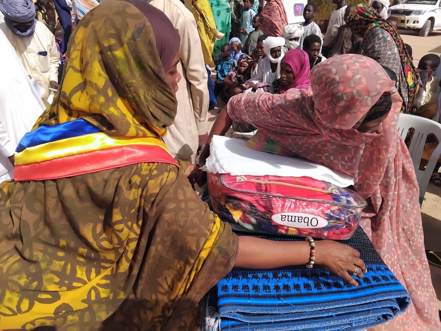 Tchad : Le Ministère de l'Action Sociale apporte son assistance en faveur des victimes de l'incendie survenu le 5 mars à Kalaït Tchad : Le Ministère de l'Action Sociale apporte son assistance en faveur des victimes de l'incendie survenu le 5 mars à Kalaït