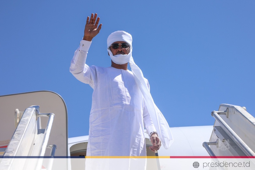 Tchad : Départ du Président de la République, le Maréchal Mahamat Idriss Déby Itno, d'Amdjarass pour la Mecque