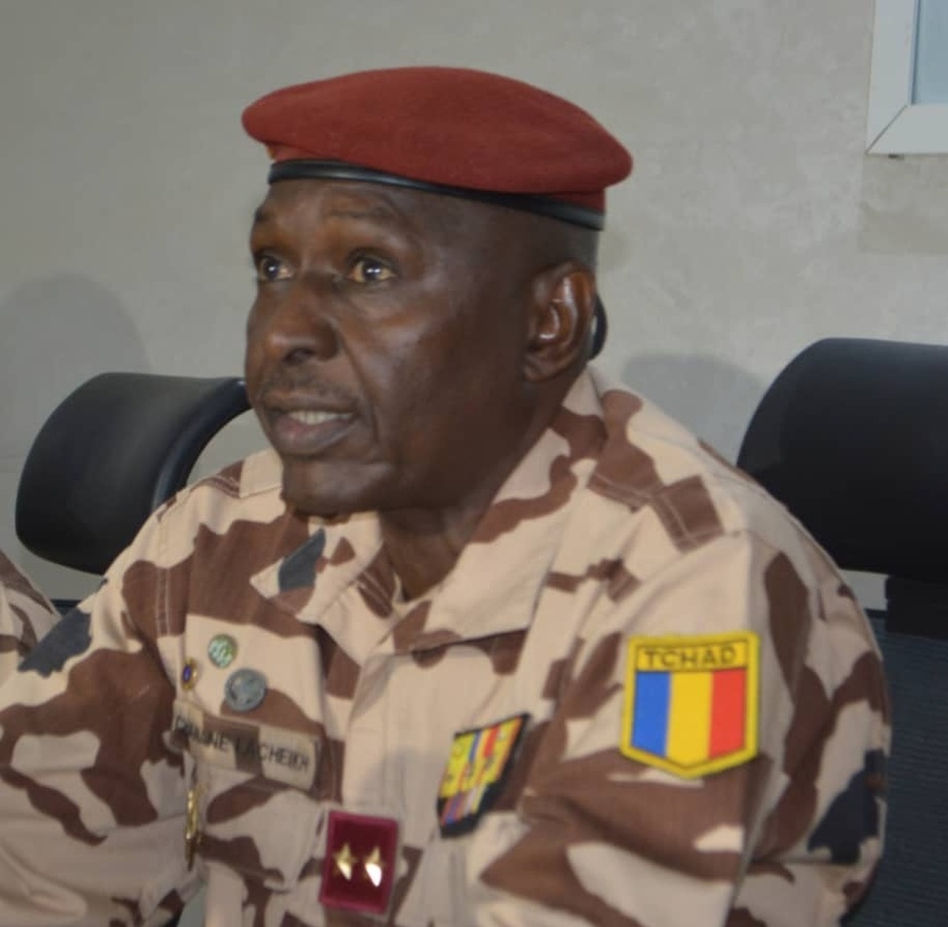 Le général de brigade Chahane Issakha Acheikh. © Alwihda Info Le général de brigade Chahane Issakha Acheikh. © Alwihda Info