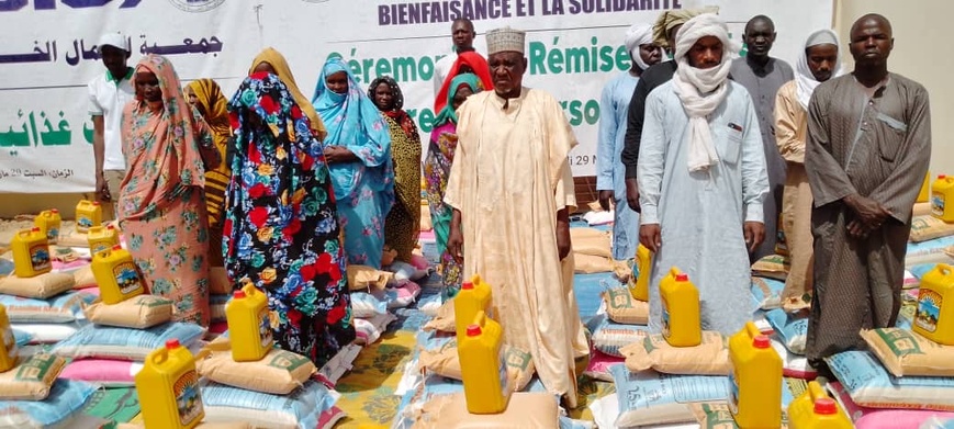 Tchad : ABS offre des vivres aux personnes démunies à Linia Tchad : ABS offre des vivres aux personnes démunies à Linia