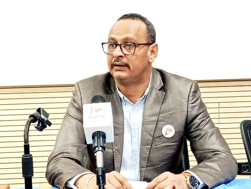 Jean Bourges, représentant de MSF au Tchad. © Idriss Abdelkerim/Alwihda Info Jean Bourges, représentant de MSF au Tchad. © Idriss Abdelkerim/Alwihda Info