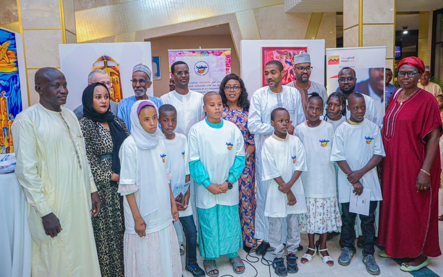 Tchad : Le ministre de la Culture valorise la créativité des enfants à l'exposition Sakhafa Tchad : Le ministre de la Culture valorise la créativité des enfants à l'exposition Sakhafa