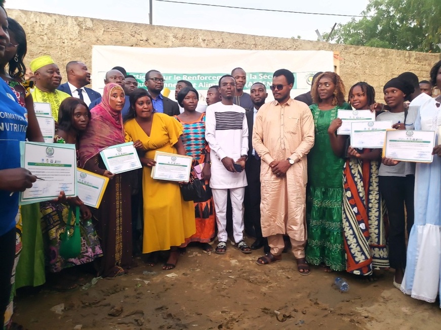 Tchad : L’ONG ARSENAL remet des attestations de formation pour renforcer l’employabilité