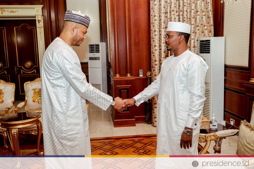 Tchad :  le nouveau Secrétaire Général de l'Organisation des Etats d'Afrique, des Caraïbes et du Pacific reçu par le Président de la République Tchad :  le nouveau Secrétaire Général de l'Organisation des Etats d'Afrique, des Caraïbes et du Pacific reçu par le Président de la République