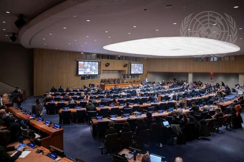 Une vue d’ensemble de la Commission de la Population et du Développement (CPD58). Une vue d’ensemble de la Commission de la Population et du Développement (CPD58).