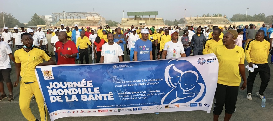 Tchad : Marche sportive pour la santé publique organisée à N'Djamena Tchad : Marche sportive pour la santé publique organisée à N'Djamena