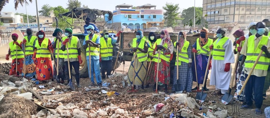 N'Djamena : Lancement d’une journée de salubrité par la commune du 8ᵉ arrondissement