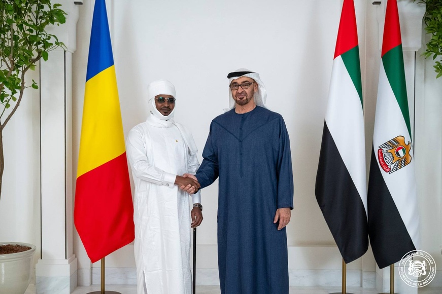 Abu Dhabi : Le président tchadien s'est entretenu avec son homologue émirati