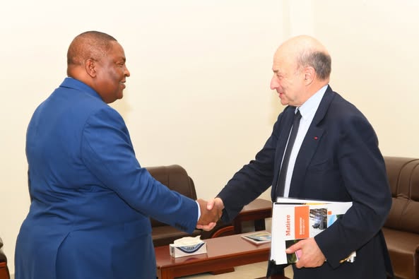 RCA : une délégation de la société matière sas a été reçue par le président Touadéra RCA : une délégation de la société matière sas a été reçue par le président Touadéra