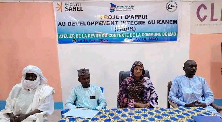 Tchad : atelier de revue du contexte de la commune de Mao