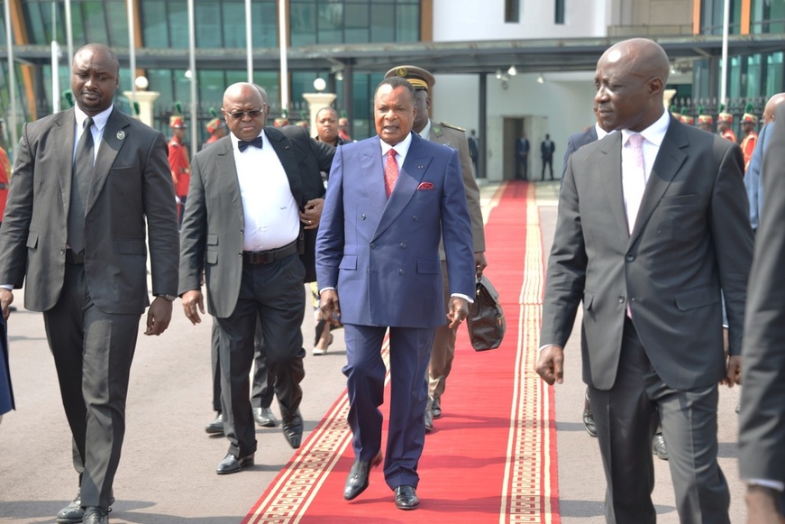 Départ de Sassou N'Guesso à Moscou