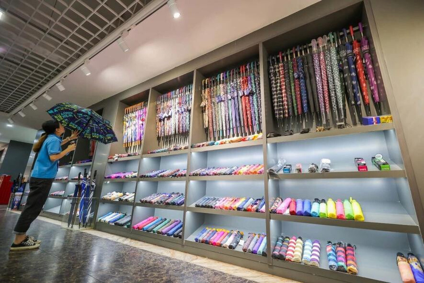 Photo shows umbrellas manufactured by Fujian Yoana Umbrella Technology Co., Ltd. (Photo from Jinjiang Economy News) Photo shows umbrellas manufactured by Fujian Yoana Umbrella Technology Co., Ltd. (Photo from Jinjiang Economy News)