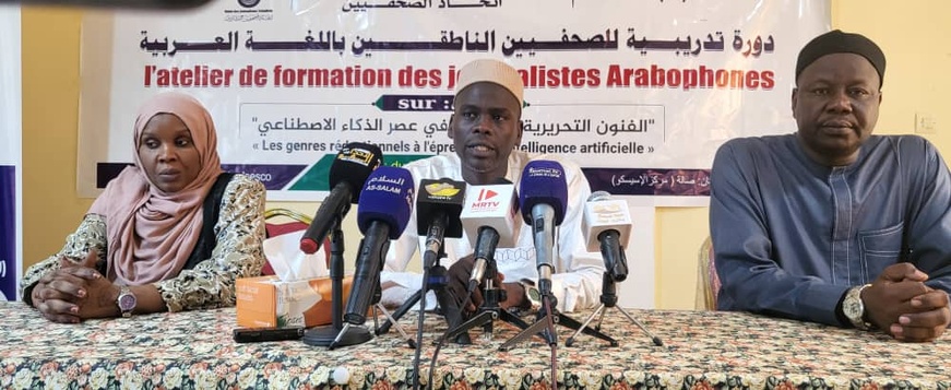 اتحاد الصحفيين التشاديين يختتم دورة تدريبية حول الفنون التحريرية في عصر الذكاء الاصطناعي اتحاد الصحفيين التشاديين يختتم دورة تدريبية حول الفنون التحريرية في عصر الذكاء الاصطناعي