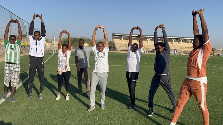 Tchad - Abéché : Le SYMET du Ouaddaï met l'accent sur la santé de ses membres à travers une journée sportive Tchad - Abéché : Le SYMET du Ouaddaï met l'accent sur la santé de ses membres à travers une journée sportive