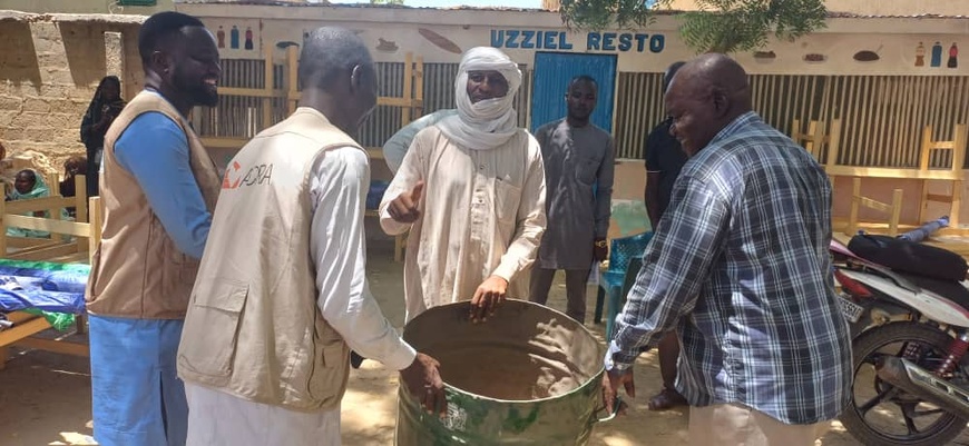 N'Djaména : Distribution de kits d'hygiène pour un environnement sain dans le 9ème arrondissement