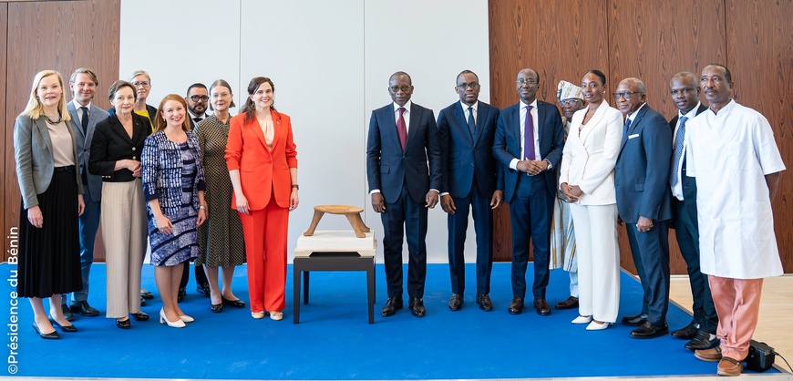 Bénin : Le Kataklè du Roi Béhanzin retrouve sa terre natale Bénin : Le Kataklè du Roi Béhanzin retrouve sa terre natale