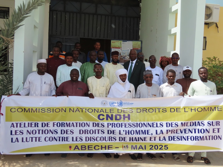 Tchad : Au Ouaddaï, la CNDH sensibilise les professionnels des médias sur les enjeux des droits humains Tchad : Au Ouaddaï, la CNDH sensibilise les professionnels des médias sur les enjeux des droits humains
