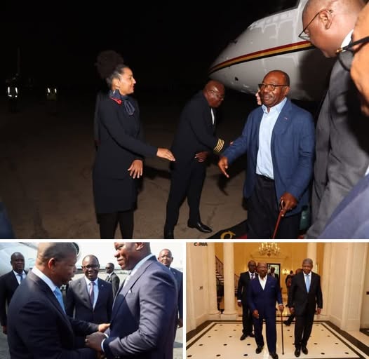 Gabon/Angola : Ali Bongo et sa famille en Angola Gabon/Angola : Ali Bongo et sa famille en Angola