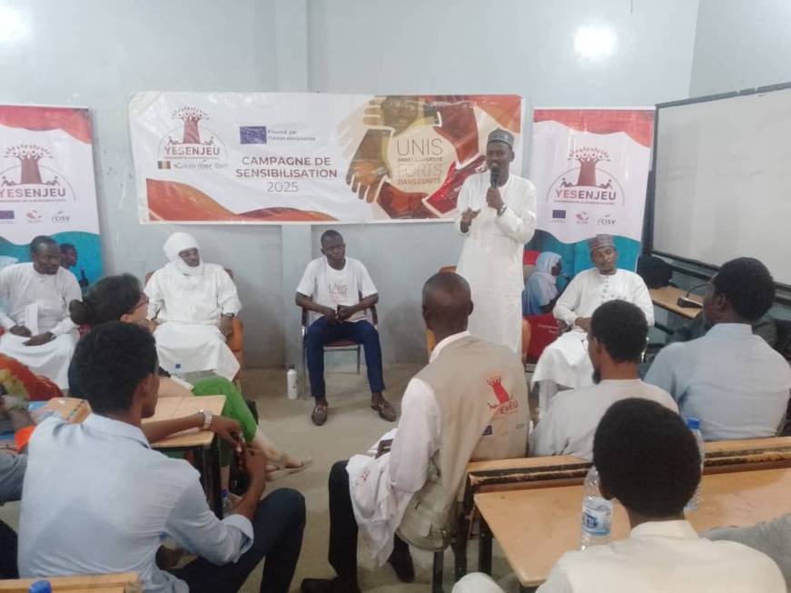 Tchad – Le Projet ENJEU lutte contre la discrimination et les discours de haine chez les jeunes Tchad – Le Projet ENJEU lutte contre la discrimination et les discours de haine chez les jeunes