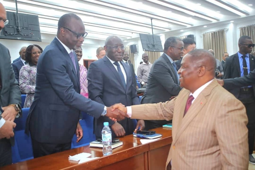 RCA : le Plan National de Développement au centre d'une communication au palais de la Renaissance RCA : le Plan National de Développement au centre d'une communication au palais de la Renaissance