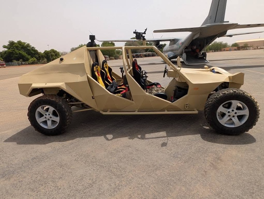 Niger : Voici le tout premier buggy militaire 100% nigérien