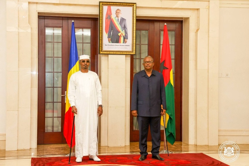 Tchad-Guinée Bissau : Le Président Déby Itno en visite d'État pour renforcer la coopération Tchad-Guinée Bissau : Le Président Déby Itno en visite d'État pour renforcer la coopération