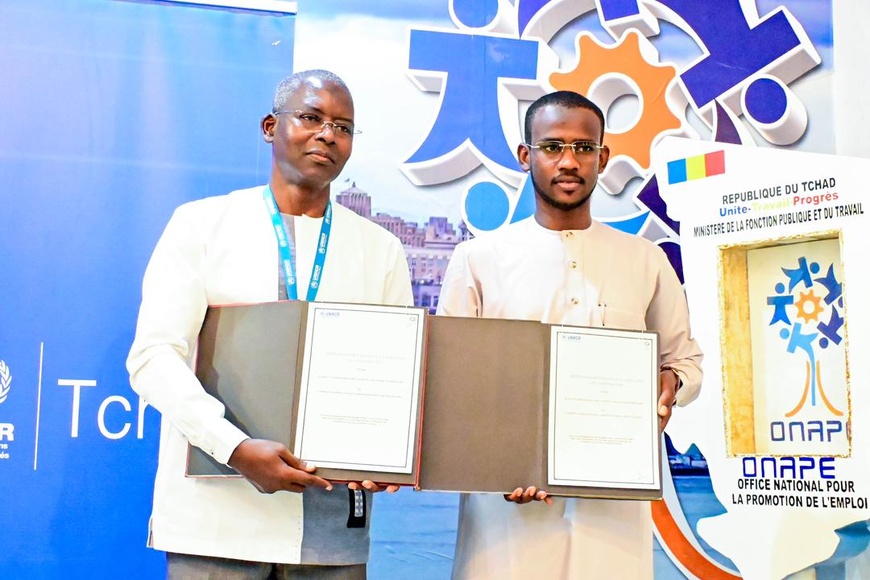 Tchad : l’ONAPE et le HCR unissent leurs efforts pour l’inclusion des réfugiés et des communautés hôtes Tchad : l’ONAPE et le HCR unissent leurs efforts pour l’inclusion des réfugiés et des communautés hôtes