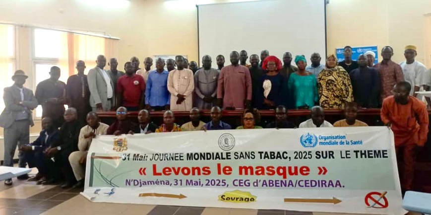Tchad : Une Journée Mondiale Sans Tabac 2025 axée sur la protection de la jeunesse