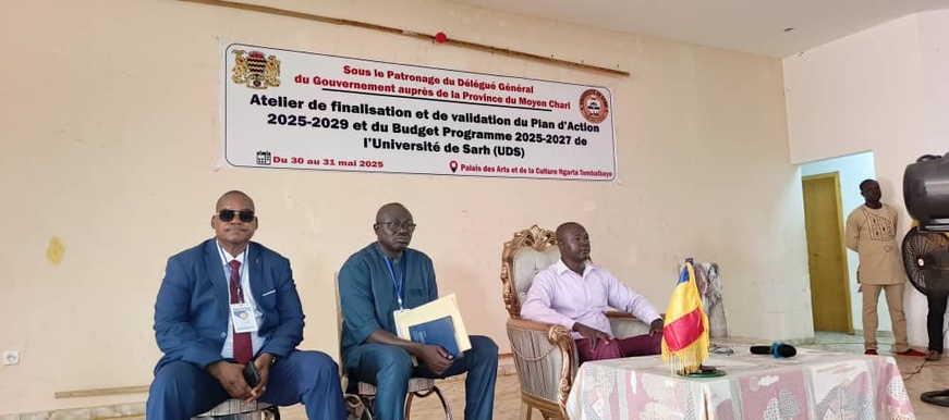Tchad : L'Université de Sarh élabore son plan stratégique 2025-2029 Tchad : L'Université de Sarh élabore son plan stratégique 2025-2029