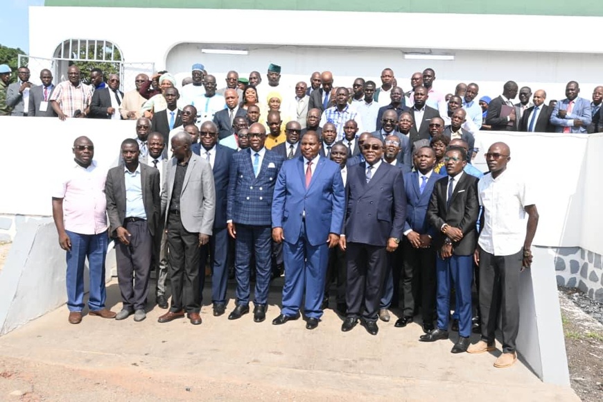 RCA : Le Président Touadéra face à la presse nationale et internationale RCA : Le Président Touadéra face à la presse nationale et internationale