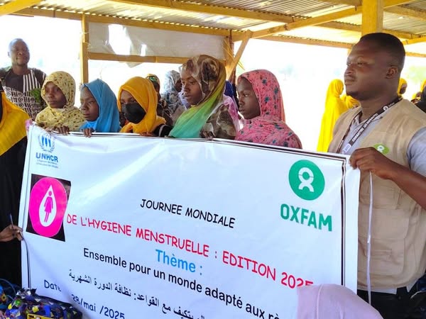 Tchad : Oxfam célèbre la Journée Mondiale de l'Hygiène Menstruelle dans les camps de réfugiés de Farchana et Allacha Tchad : Oxfam célèbre la Journée Mondiale de l'Hygiène Menstruelle dans les camps de réfugiés de Farchana et Allacha