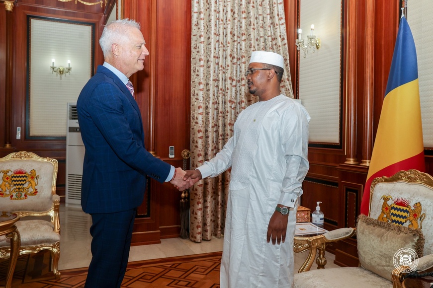 Tchad : une délégation suisse reçue par le chef de l’Etat Mahamat Idriss Deby Itno Tchad : une délégation suisse reçue par le chef de l’Etat Mahamat Idriss Deby Itno