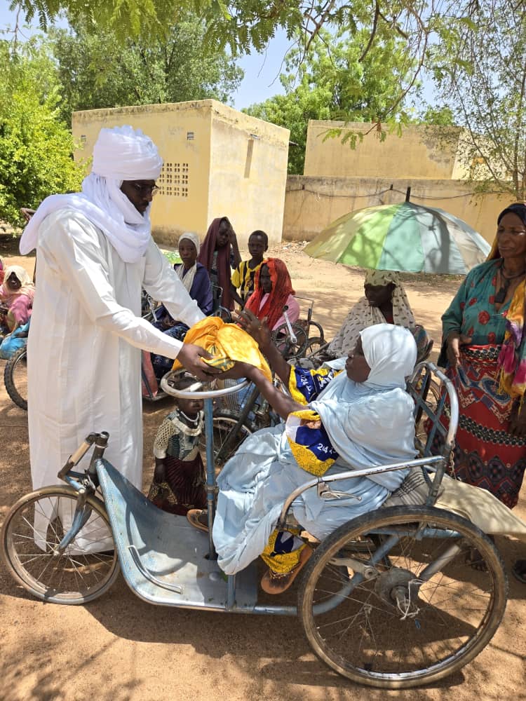 Tchad : Les associations de personnes handicapées du Guéra témoignent leur solidarité au Délégué Général Tchad : Les associations de personnes handicapées du Guéra témoignent leur solidarité au Délégué Général