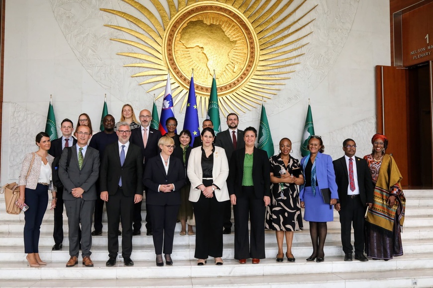 Union Africaine : la présidente de Slovénie visite le siège pour renforcer les liens sur le multilatéralisme Union Africaine : la présidente de Slovénie visite le siège pour renforcer les liens sur le multilatéralisme