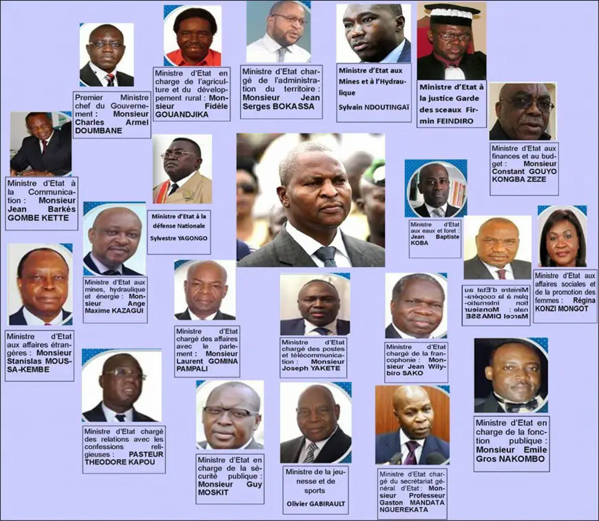 Centrafrique : Le gouvernement Touadera déjà constitué