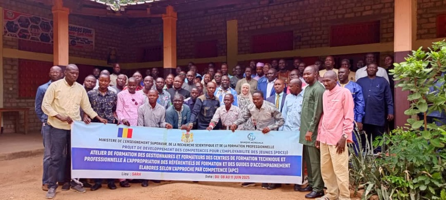 Tchad - Sarh : Une formation ambitieuse pour réformer l'enseignement professionnel Tchad - Sarh : Une formation ambitieuse pour réformer l'enseignement professionnel