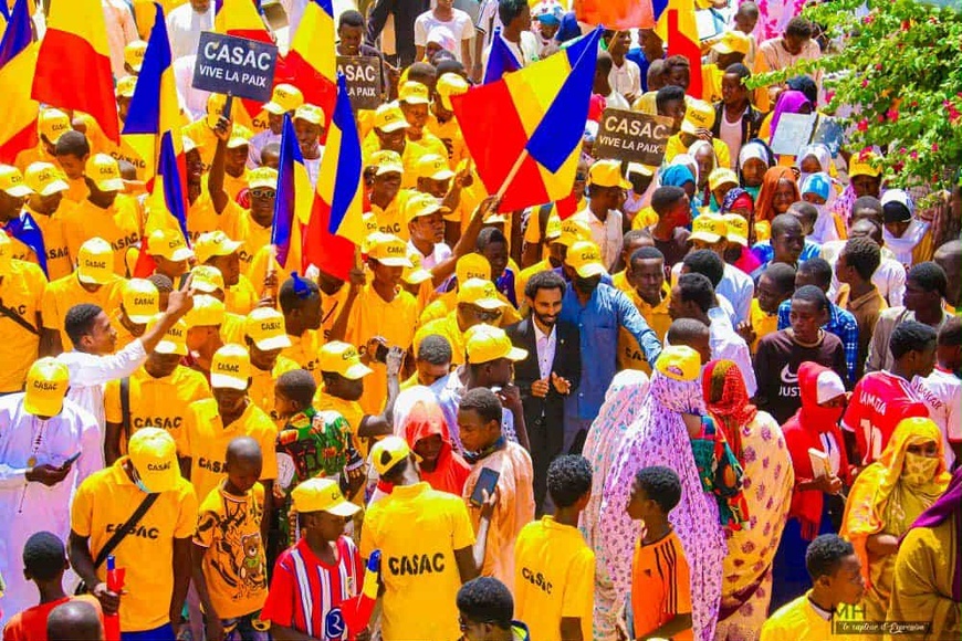 Tchad : forte mobilisation de la CASAC en faveur de la paix au Tchad Tchad : forte mobilisation de la CASAC en faveur de la paix au Tchad