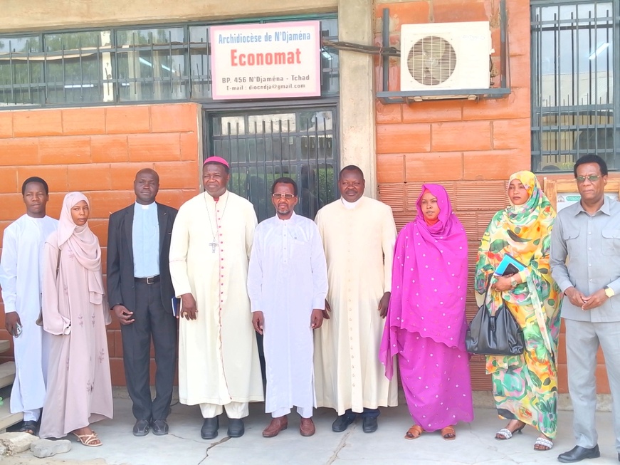 L’AILC en visite de courtoisie à l’archevêché de N’Djamena : une alliance morale contre la corruption