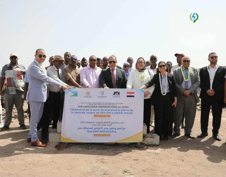 L'Egypte lance la construction d'une centrale solaire à Djibouti L'Egypte lance la construction d'une centrale solaire à Djibouti