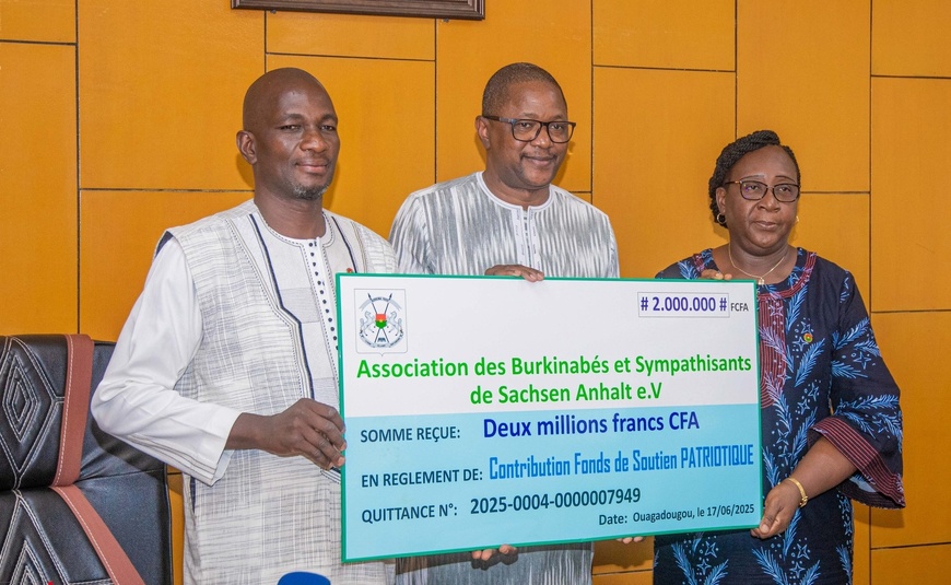 Burkina : plus de 19 millions de dons mobilisés par la diaspora burkinabè Burkina : plus de 19 millions de dons mobilisés par la diaspora burkinabè