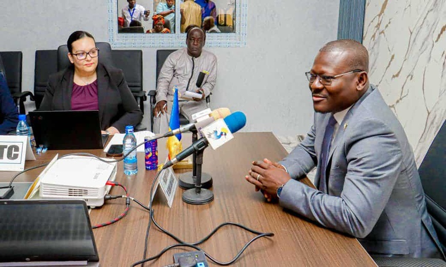 Tchad : séance de travail évaluative entre la CNDH et la DECT du Conseil de Sécurité des Nations-Unies