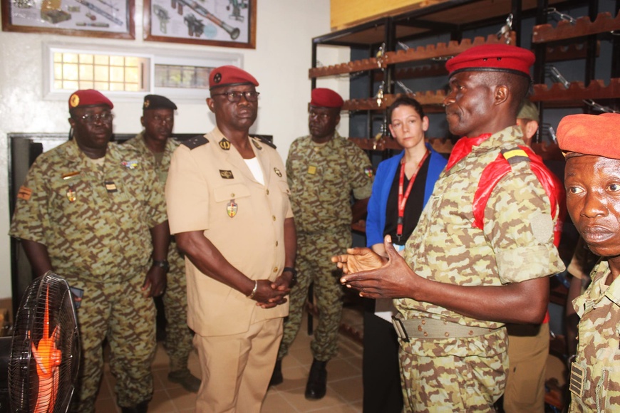 RCA : le 3ème Bataillon d’Infanterie Territorial se dote d’une armurerie aux normes internationales RCA : le 3ème Bataillon d’Infanterie Territorial se dote d’une armurerie aux normes internationales