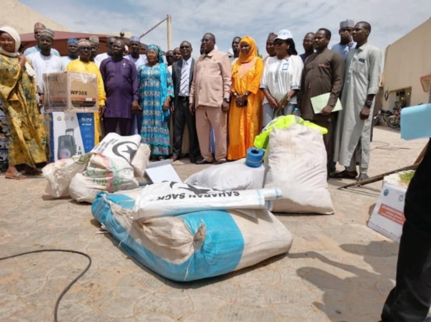 Tchad : la commune du 7ème arrondissement réceptionne des équipements de mitigation
