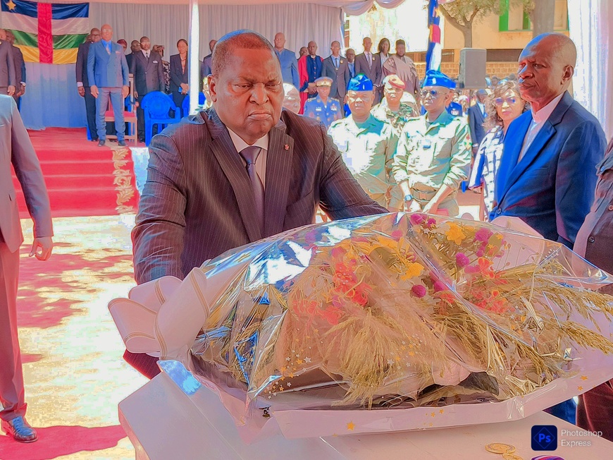 RCA : hommages de la Nation au Dr Mandy René du Centre du Lycée Barthélémy Boganda RCA : hommages de la Nation au Dr Mandy René du Centre du Lycée Barthélémy Boganda